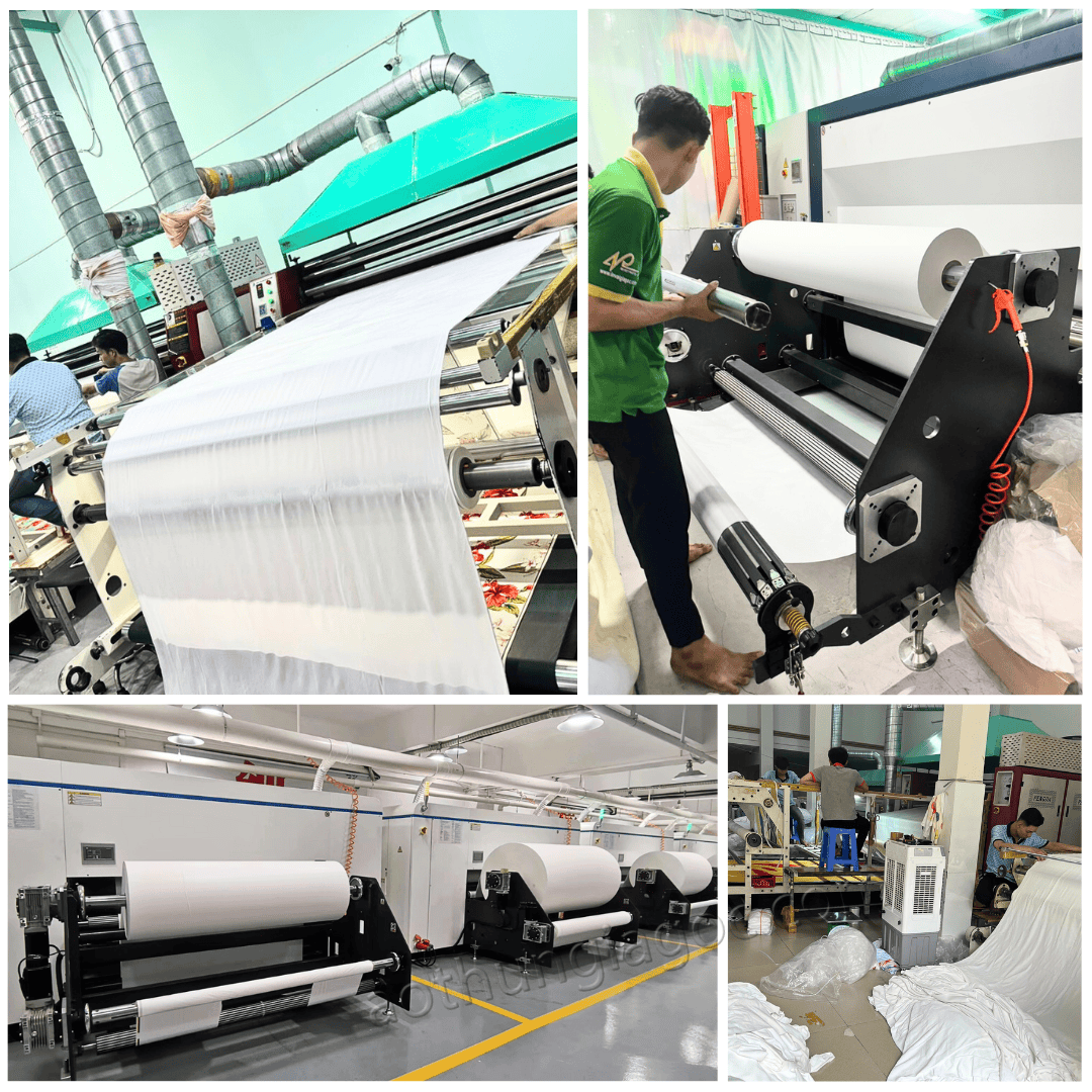 xưởng in vải an việt phát